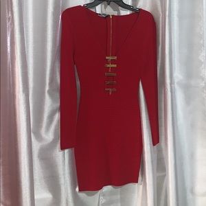 Red Gala Dress (Bebe)